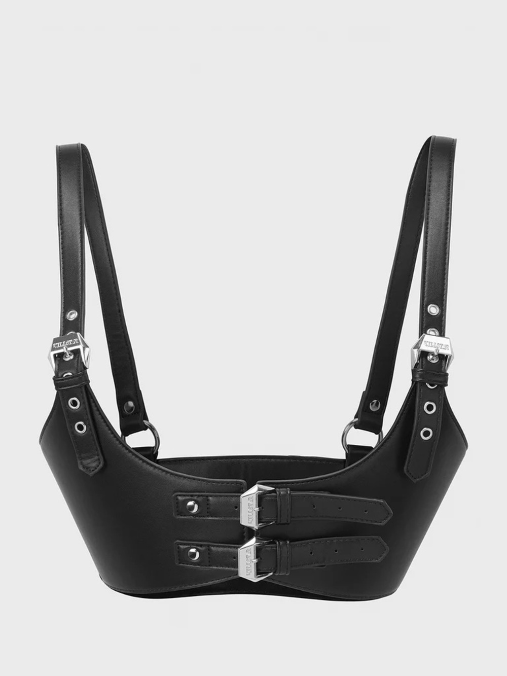 NWT KILLSTAR EMBER PIT HARNESS VEGAN LEATHER SZ 3X/4X